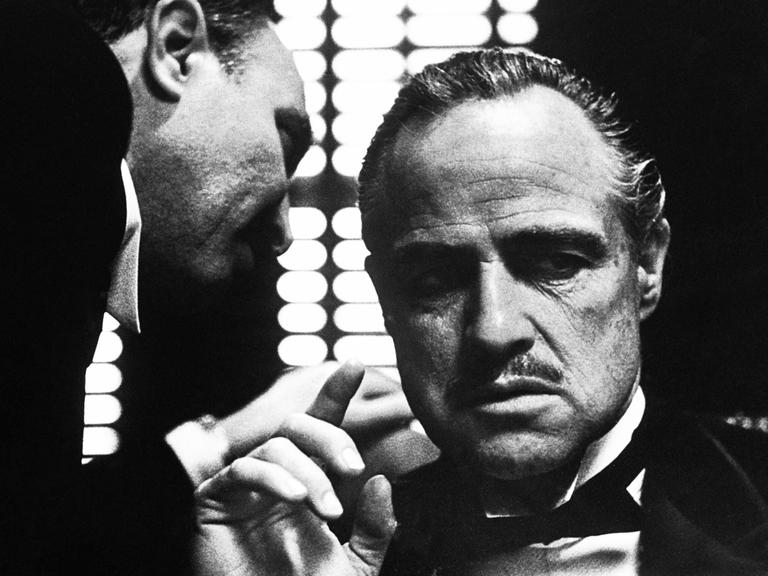 Der Pate Don Vito Corleone in Francis Ford Coppolas "Der Pate",
