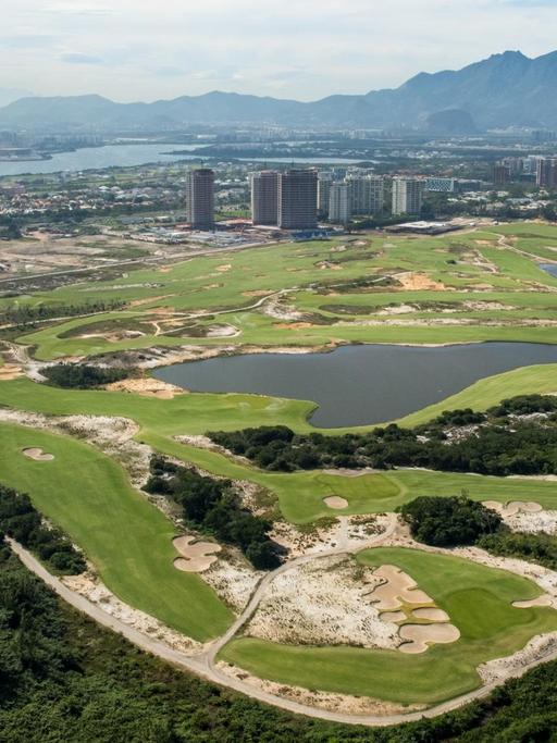 Der olympische Golfplatz von Rio de Janeiro