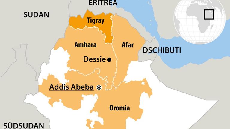 In Äthiopien wird seit 14 Monaten mit seinen 115 Millionen Einwohnern und mehr als 80 verschiedenen Volksgruppen ein Bürgerkrieg ausgetragen