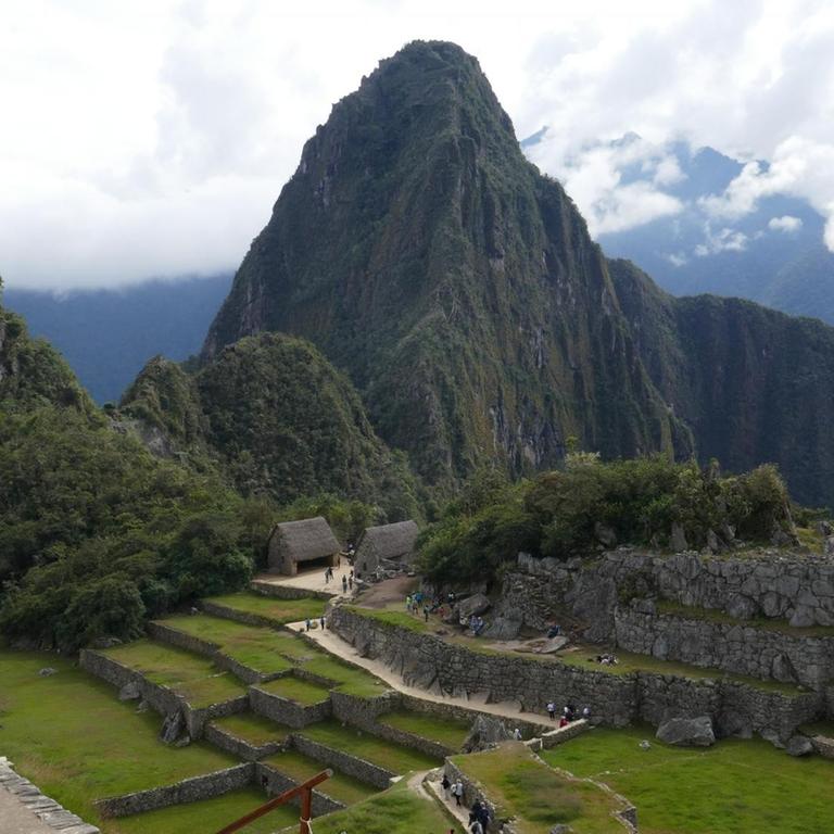 Blick auf Machu Picchu in Peru