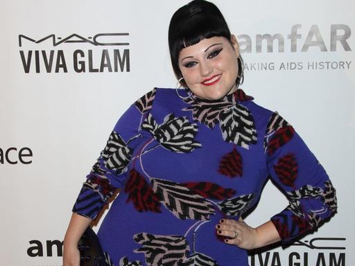 Die Sängerin Beth Ditto bei einem Auftritt in Toronto.
