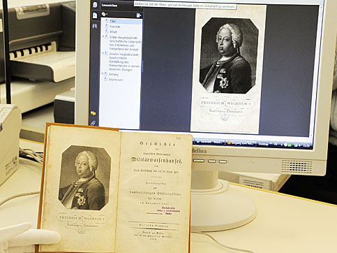 Zahllose digitalisierte Bücher und andere Dokumente sollen in der Deutschen Digitalen Bibliothek zugänglich gemacht werden