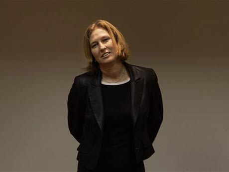 Die israelische Außenministerin und kadima-Kandidatin Tzipi Livni