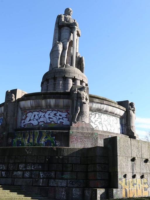 Denkmal für Reichkanzler Otto von Bismarck in Hamburg