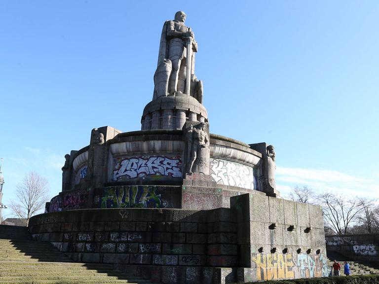 Denkmal für Reichkanzler Otto von Bismarck in Hamburg