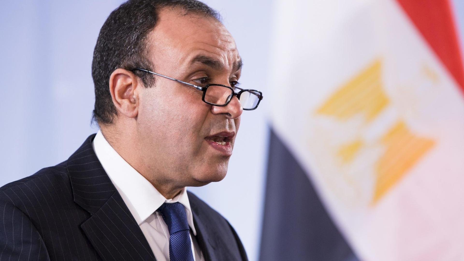 Der ägypthische Botschafter Badr Abdelatty im März 2016