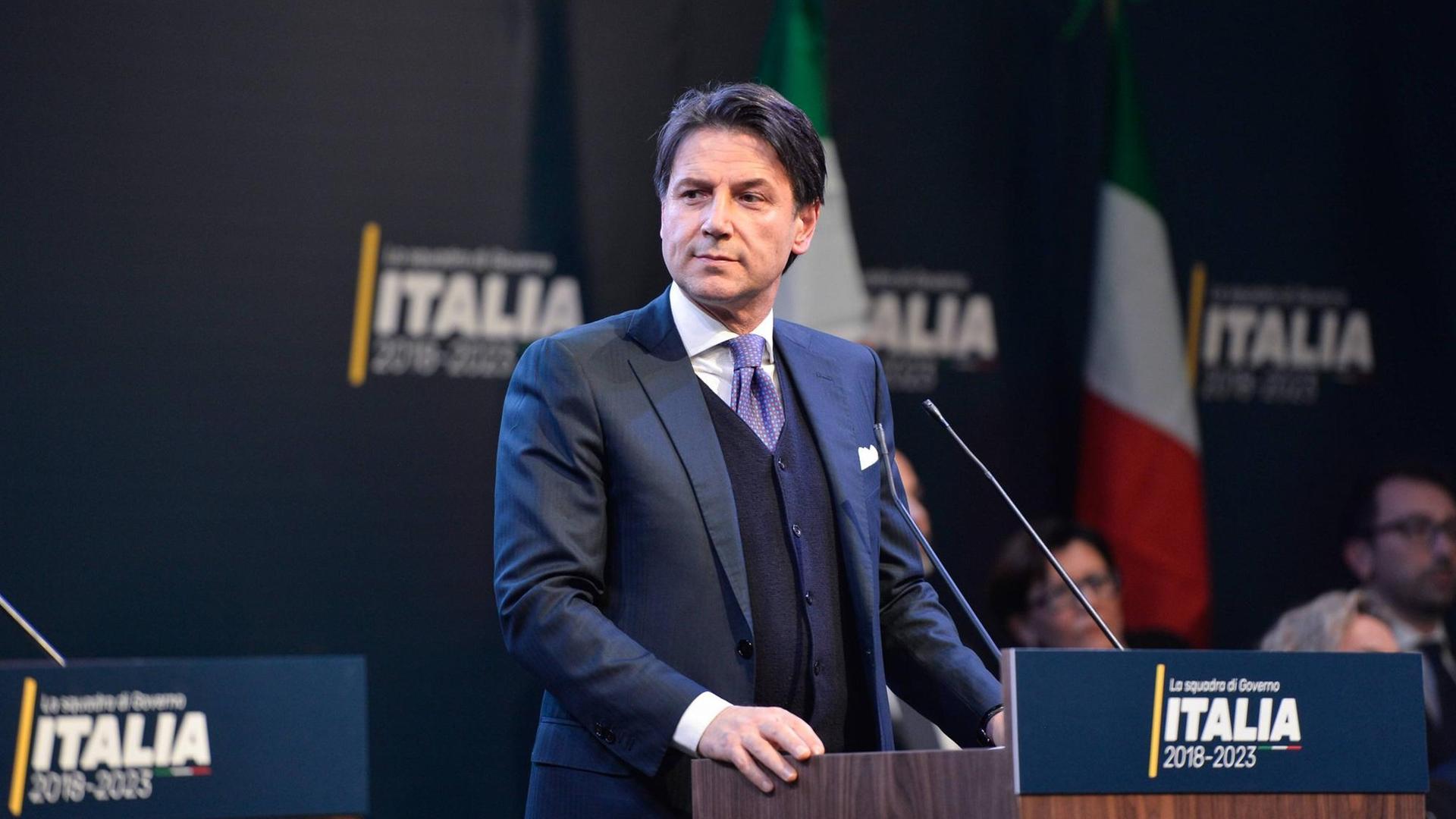 Der Juraprofessor Giuseppe Conte soll Ministerpräsident Italiens werden