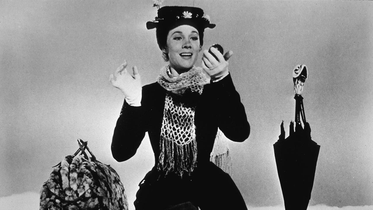 Julie Andrews in dem Disney-Film "Mary Poppins" von 1964