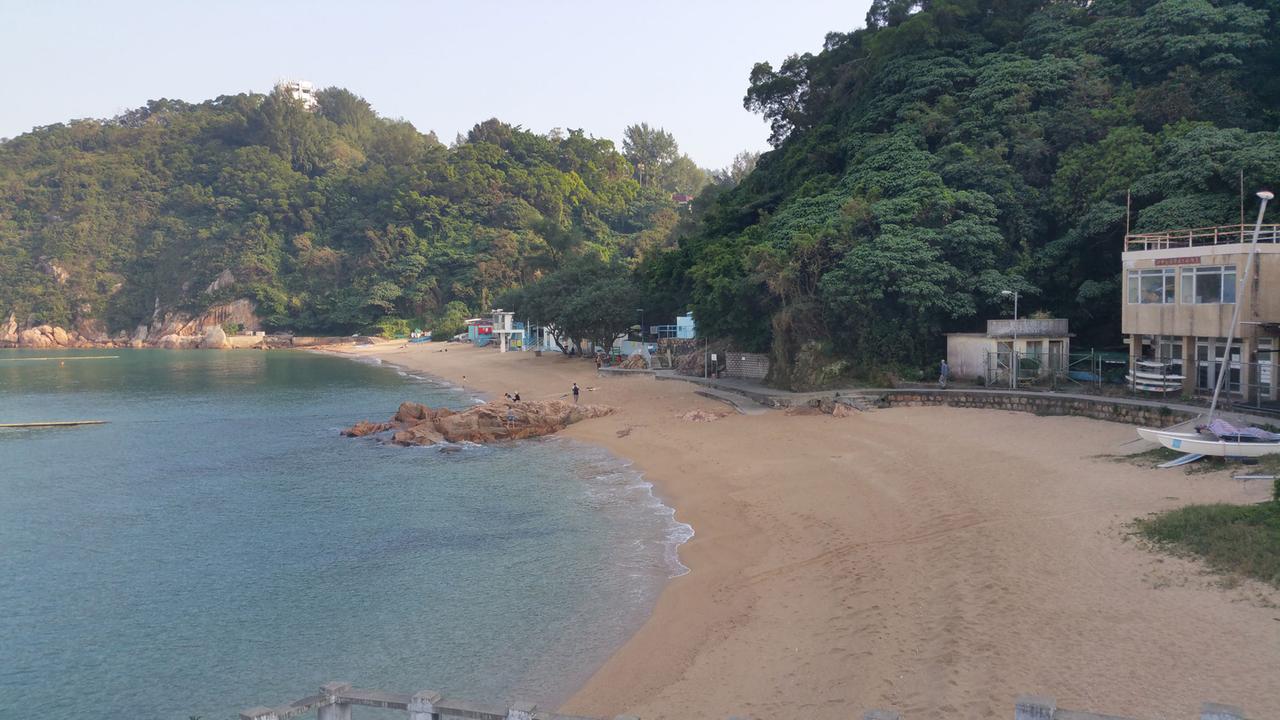 Der Strand in Cheung Chau.