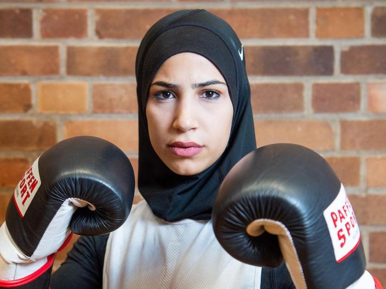 Die Boxerin Zeina Nassar