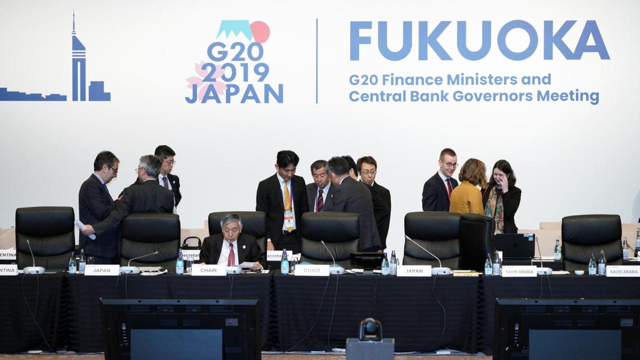Treffen der G20-Staaten im japanischen Fukuoka.