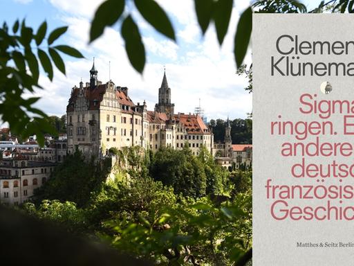 Hintergrundbild: Das Hohenzollern-Schloss in Sigmaringen (Baden-Württemberg) Vordergrund: Buchcover