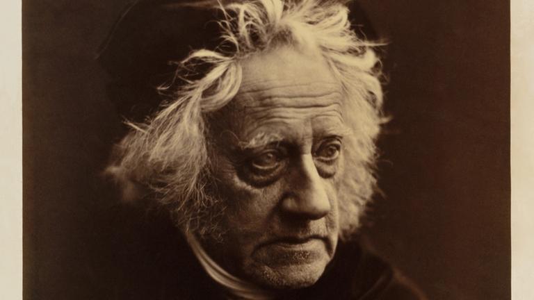 John Herschel, Fotografie aus dem Jahr 1867.