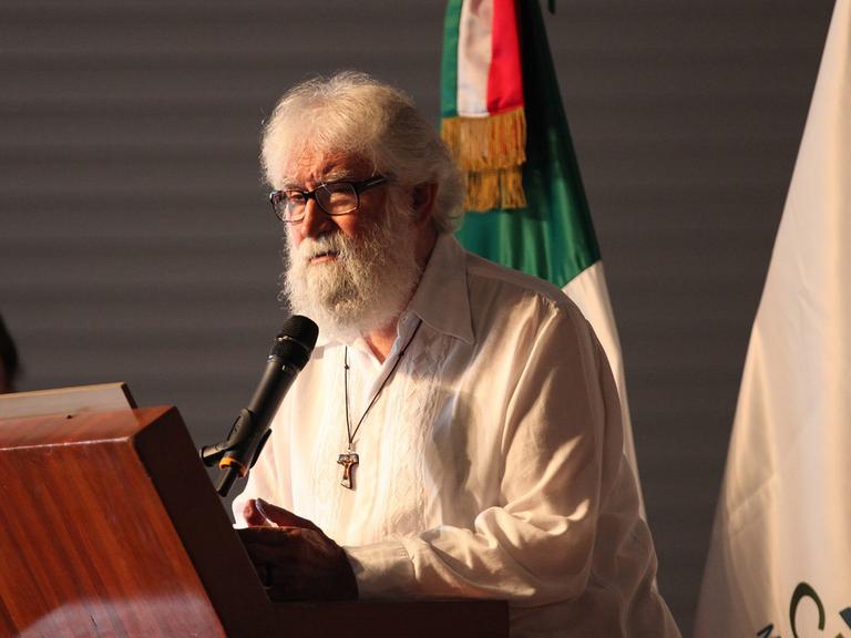 Der brasilianische Theologe Leonardo Boff am 1.6.2016 in Mexiko City.