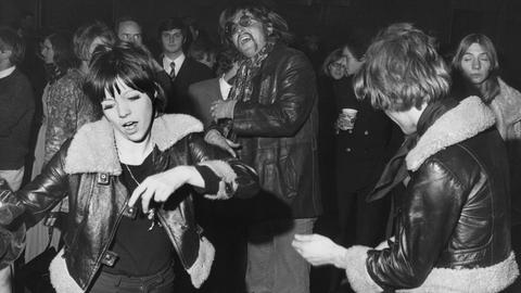 Jugendliche beim Tanz im Berliner Tanzlokal Cheetah, aufgenommen am 06.12.1968.
