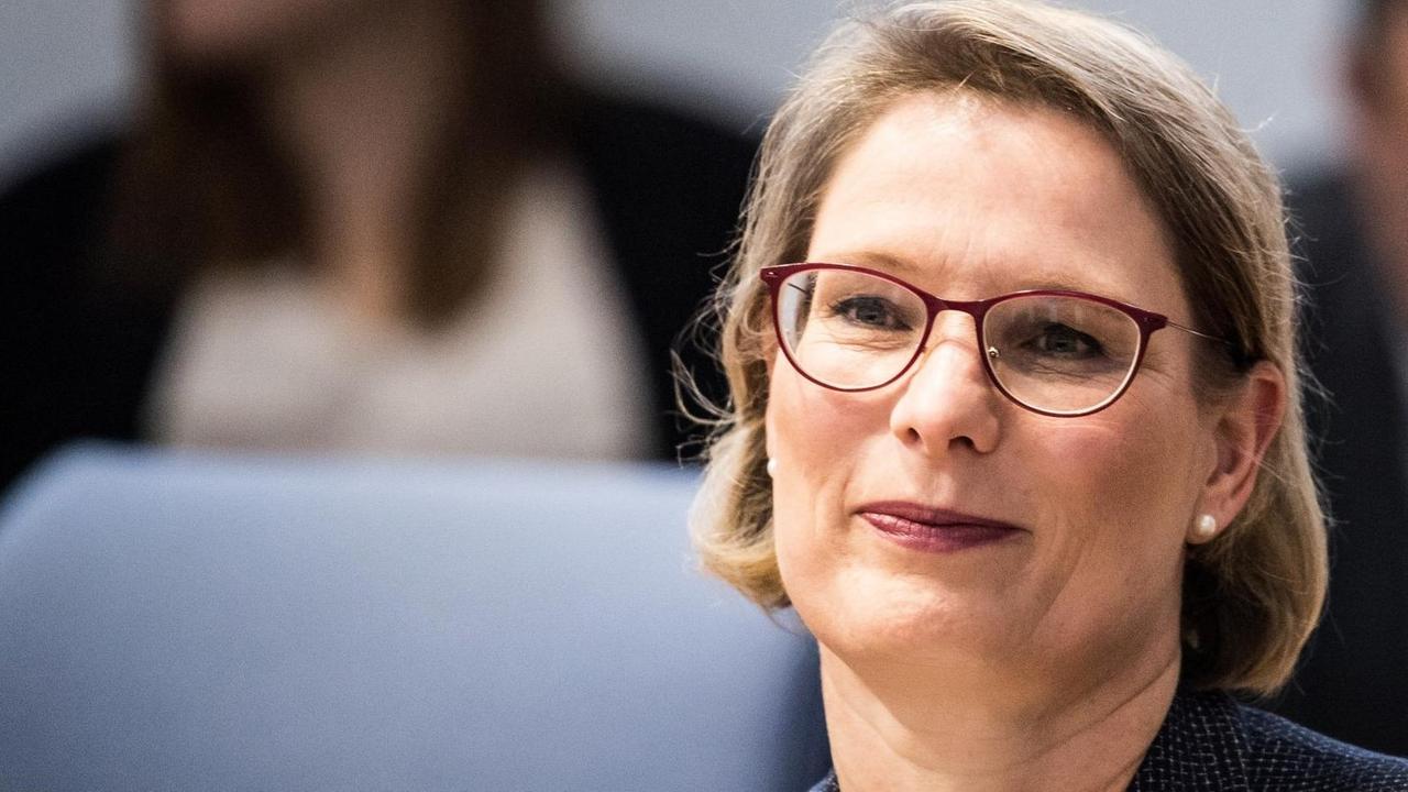 Die Bildungsministerin von Rheinland-Pfalz, Stefanie Hubig Die Bildungsministerin von Rheinland-Pfalz, Stefanie Hubig