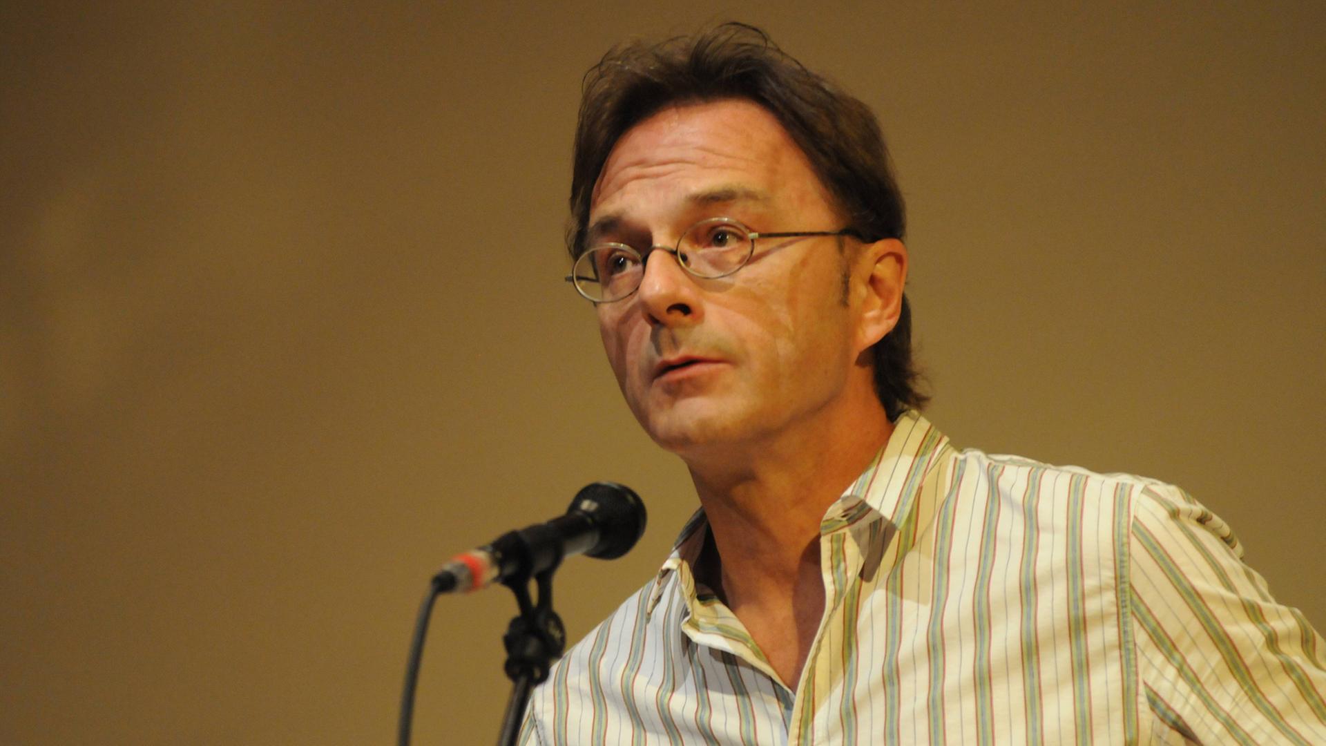 Fritz Eckenga, aufgenommen 2012 beim Literaturfest in Salzburg