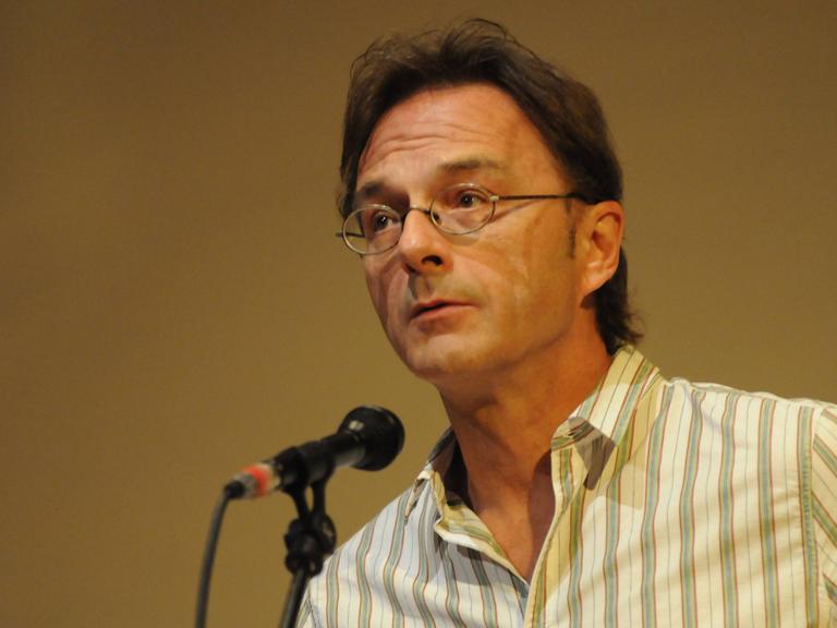 Fritz Eckenga, aufgenommen 2012 beim Literaturfest in Salzburg