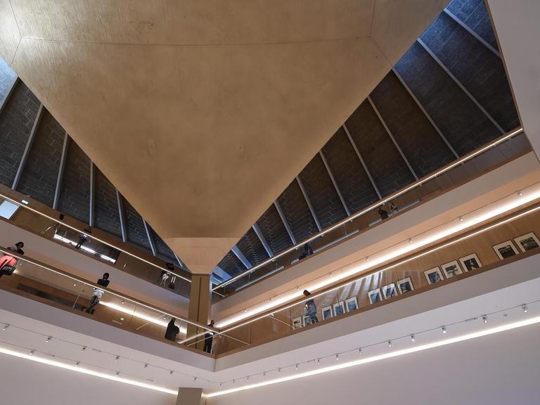 Blick innerhalb des neuen Design Museums in London. |