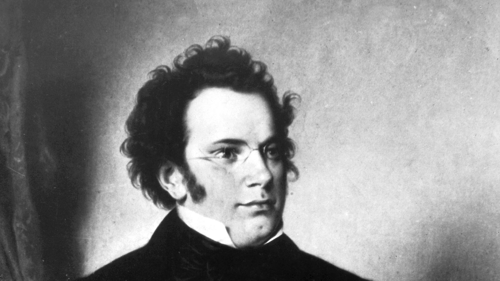 Der österreichische Musiker und Komponist Franz Schubert