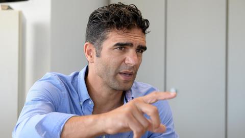 Alon Meyer, Vorsitzender des TuS Makkabi Frankfurt und Präsident von Makkabi Deutschland