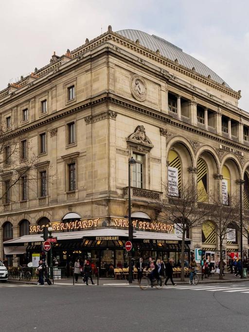 Das "Théâtre de la Ville" in Paris. Hier soll das DAU-Projekt stattfinden.