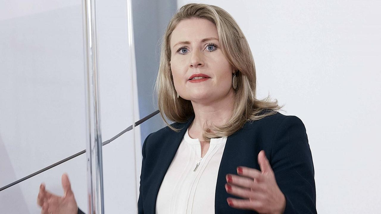Porträt der Integrationsministerin Susanne Raab (ÖVP ) in Österreich, 2020.