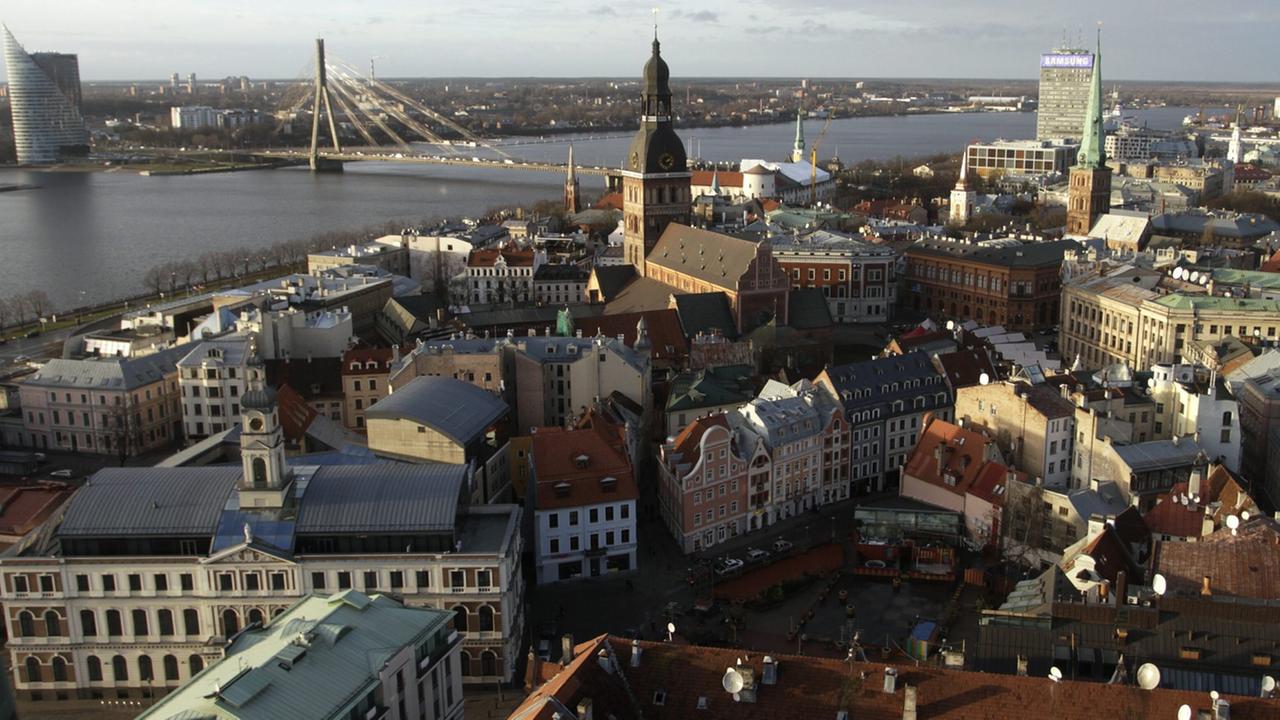 Panorama der Kulturhauptstadt 2014 Riga