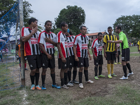 Halbfinale der Inselmeisterschaft. Areal Boipeba gegen Moreré.