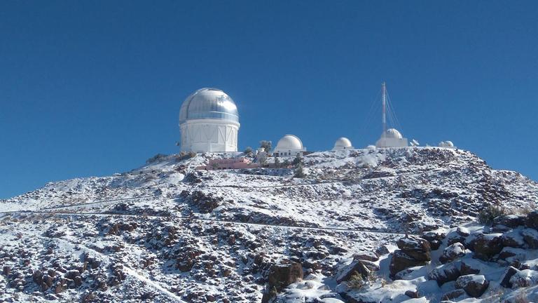 Das Observatoriums in Cerro Tololo 