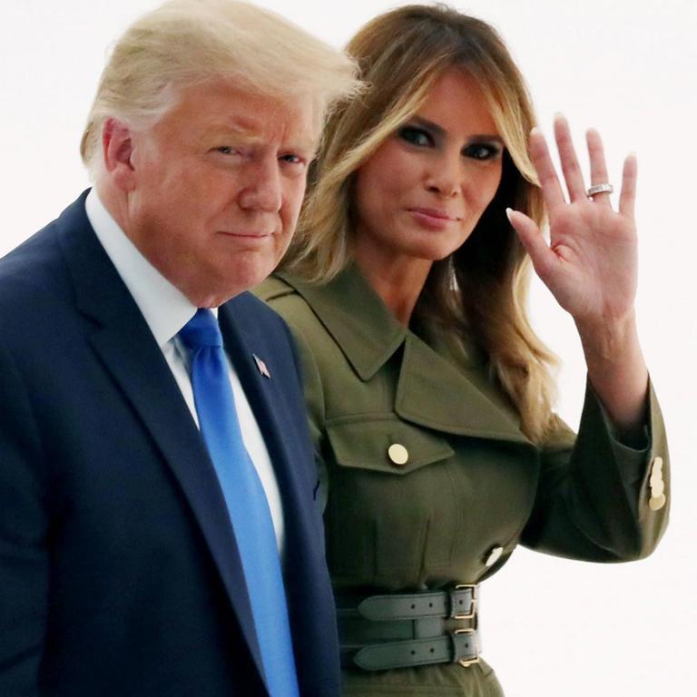 USA - Präsident Trump und First Lady beim White-House-Dinner mit Korrespondenten in Sicherheit gebracht
