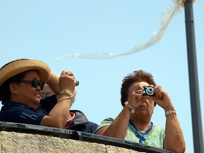 Touristen beim Fotografieren