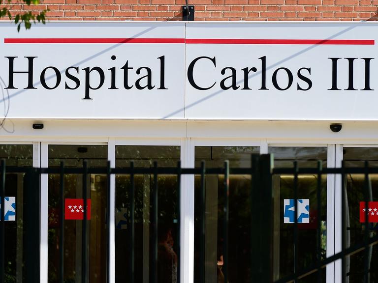 Das Krankenhaus Carlos III. in Madrid, in dem zwei Ebola-Patienten behandelt wurden. 