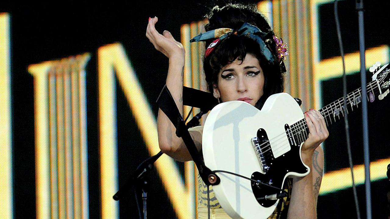 Amy Winehouse bei einem spanischen Festival im Juli 2008.