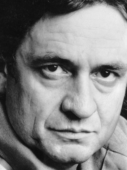 Der Countrymusiker Johnny Cash in einer Aufnahme von 1990