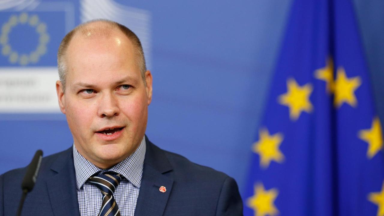 Der schwedische Innenminister Morgan Johansson