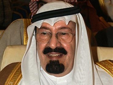 Der saudische König Abdullah, der am 23. Januar 2015 im Alter von 91 Jahren gestorben ist.
