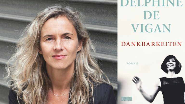 Die Schriftstellerin Delphine de Vigan und ihr Roman „Dankbarkeiten”