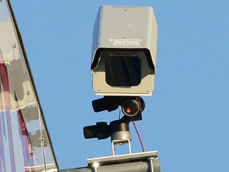Eine Überwachungskamera