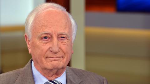 Der Historiker Heinrich August Winkler, aufgenommen am 05.02.2017 während der ARD-Talksendung "Anne Will" zum Thema "Die Trumpokratie - Eine Gefahr für die freie Welt?" in den Studios Berlin-Adlershof.