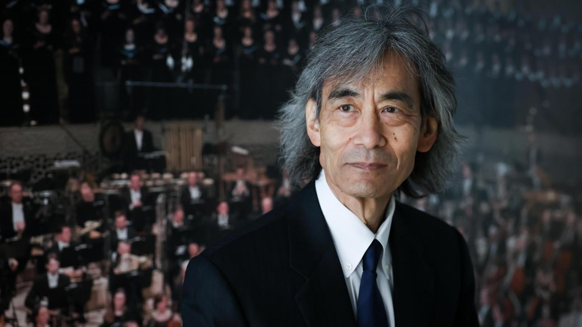 Kent Nagano, Generalmusikdirektor der Hamburger Staatsoper und Chefdirigent des Philharmonischen Staatsorchesters Hamburg, 2021.
