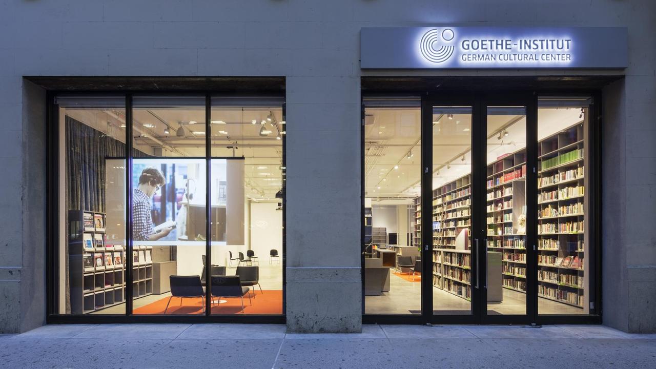 Das Goethe-Institut in New York von außen betrachtet