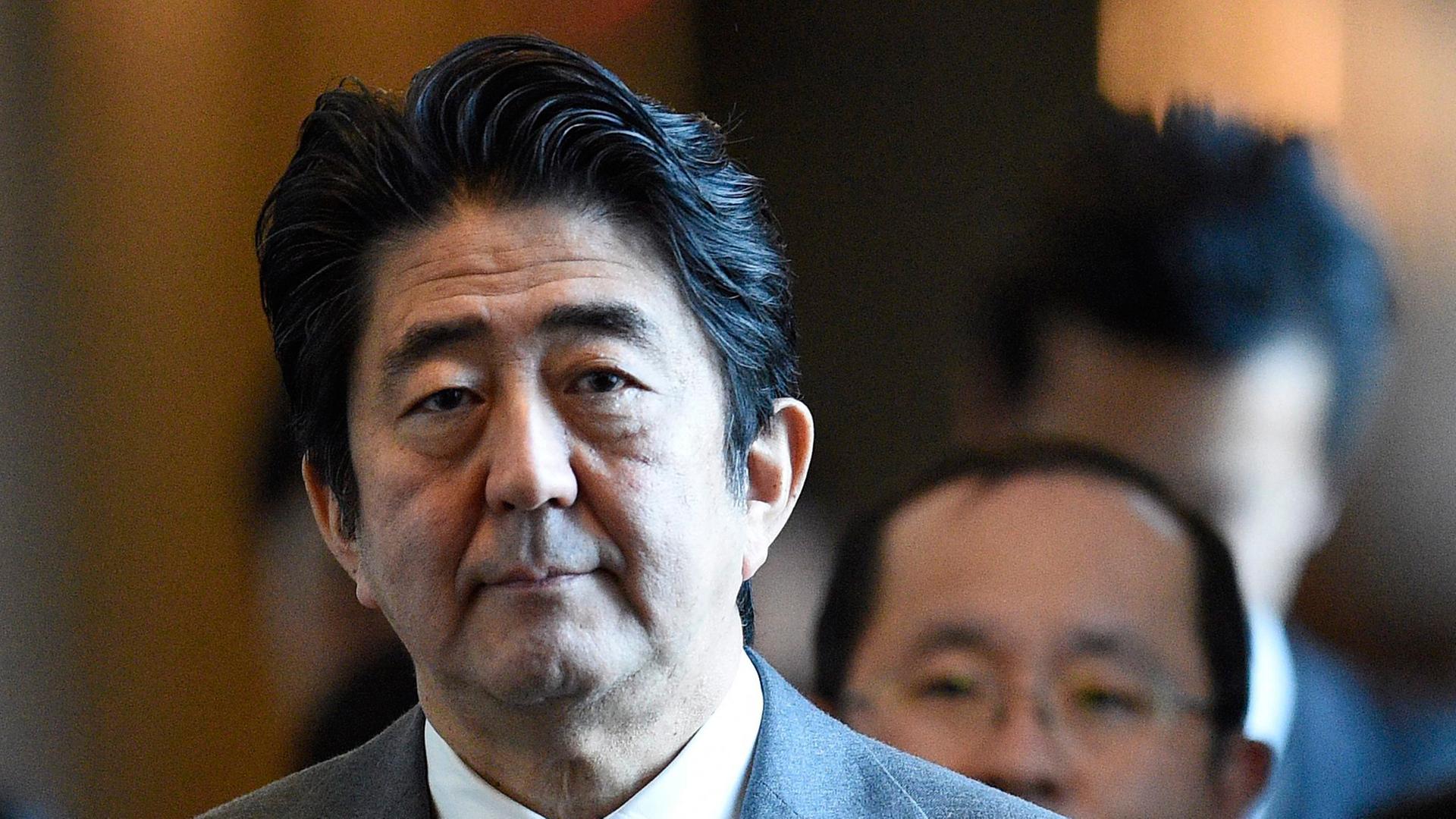 Japans Ministerpräsident Shinzo Abe (28.01.2015).