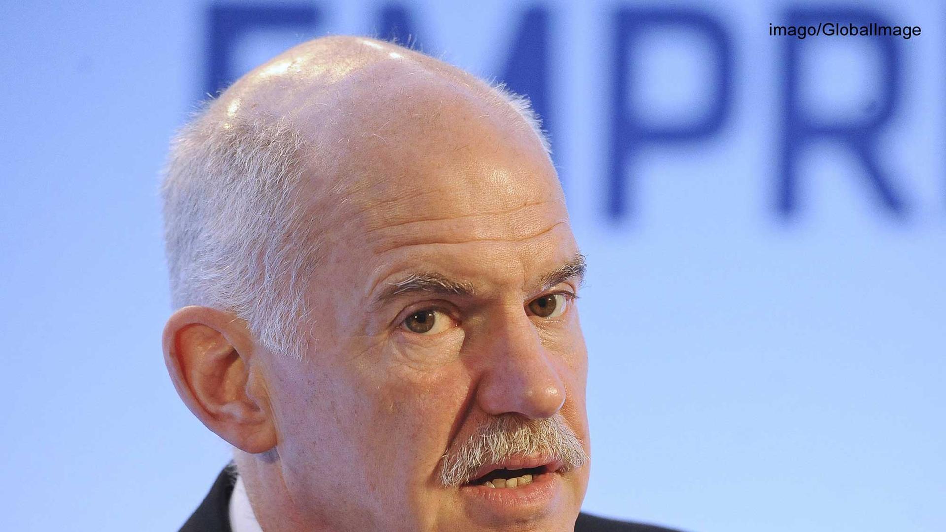 Der ehemalige sozialistische Regierungschef Giorgos Papandreou