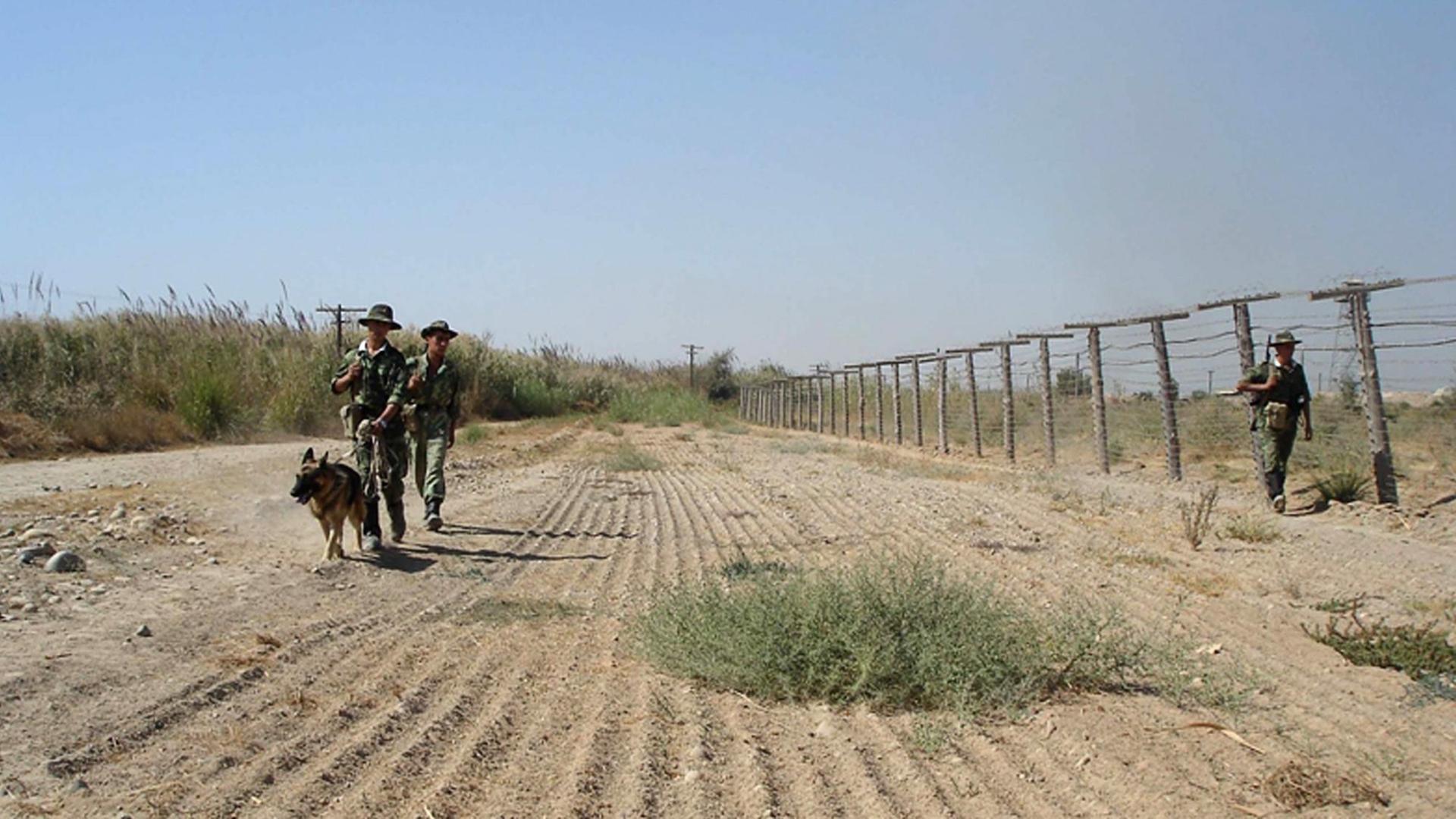 Grenze zwischen Afghanistan und Tadschikistan