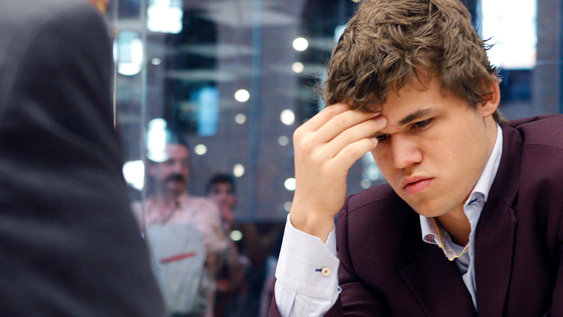 Norwegsicher Schachspieler Magnus Carlsen