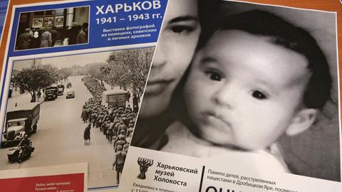 Broschüren aus dem Kharkiv Holocaust Museum, Ukraine