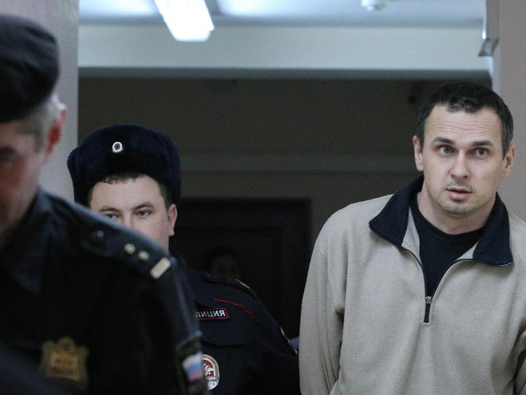 Der ukrainische Regisseur Oleg Senzow im Dezember 2014
