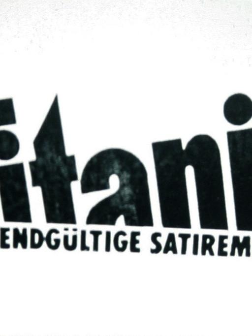 Logo der Satirezeitschrift Titanic