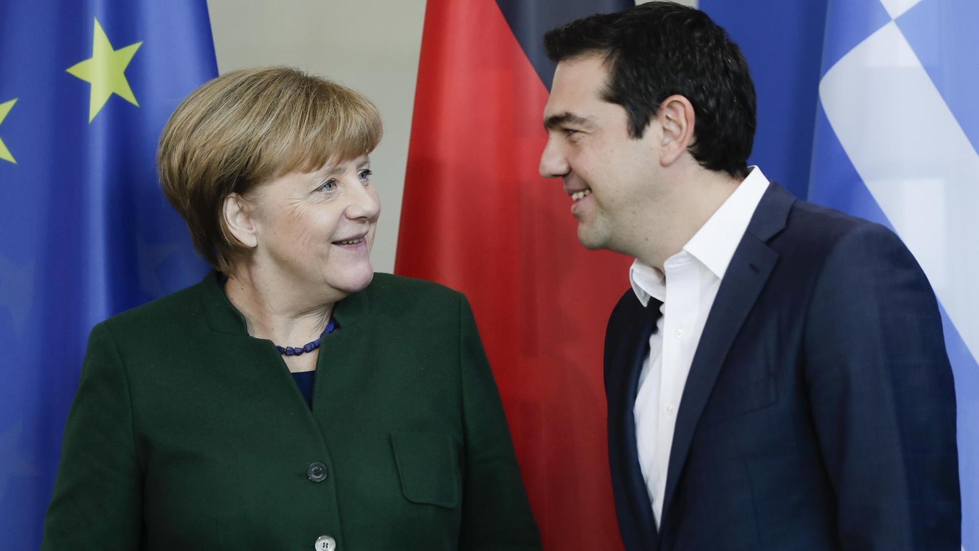 Merkel und Tsipras am 16.12.2016 im Bundeskanzleramt